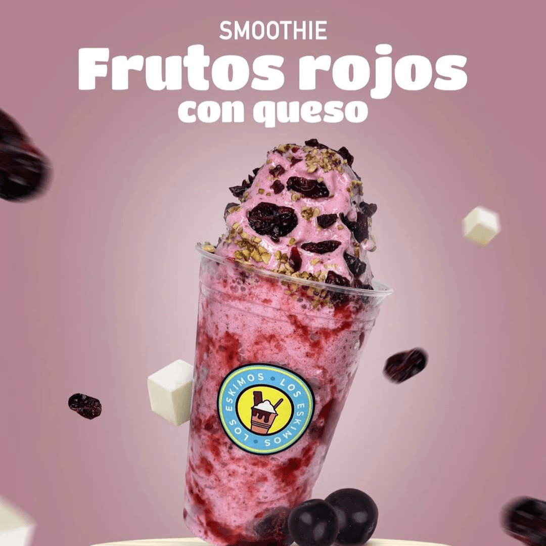Smoothie Frutos Rojos con Queso