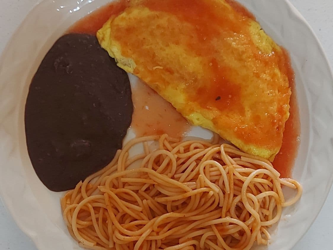 Omelet de Jamón con Quesillo
