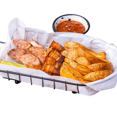 Chicharrón y Chorizo
