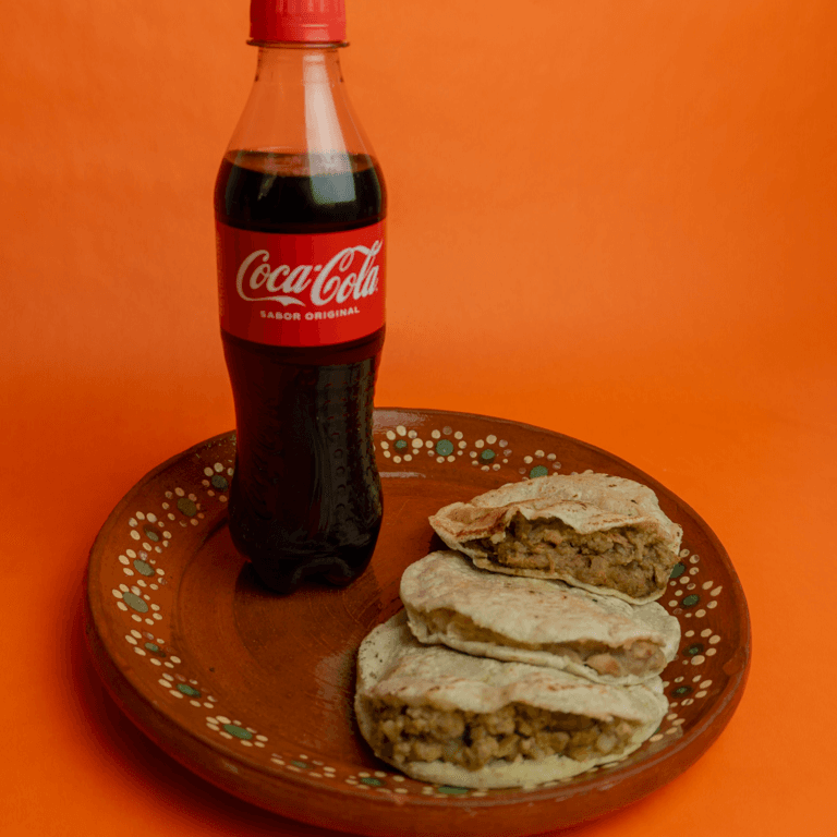 Fogombo 3 Gorditas Chicas + 1 Coca Cola 355ML