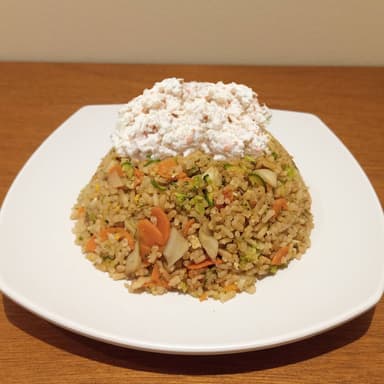 Yakimeshi con Salsa Tampico