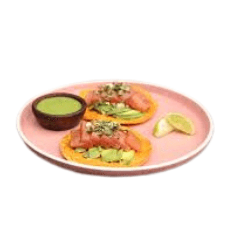 Tostada De Salmon