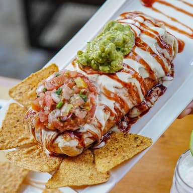 Enchilada Al Pastor.