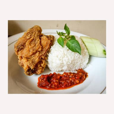 Comida de Pollo Frito
