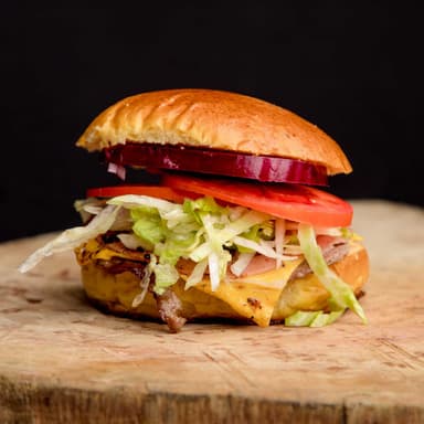 Hamburguesa sencilla