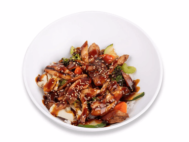 Yasai Pollo Teriyaki Sushimi