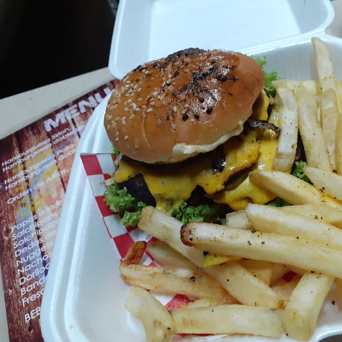 Hamburguesa Sirloin Doble