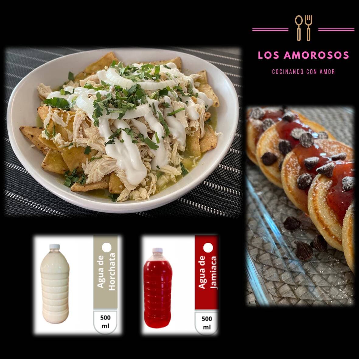 Combo de Chilaquiles + Bites + Agua