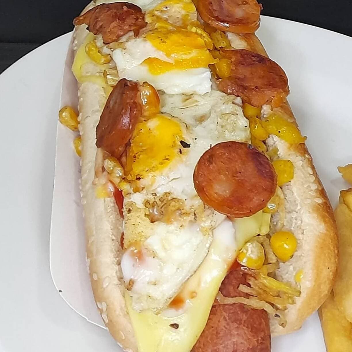 Combo Perro Criollo + Papas + Bebida