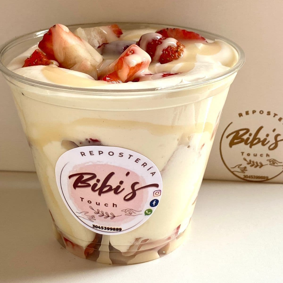 Fresas con Crema 9 Oz