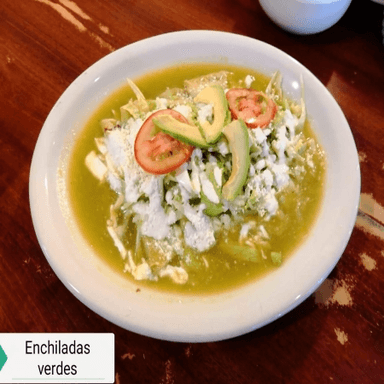 Enchiladas Verdes