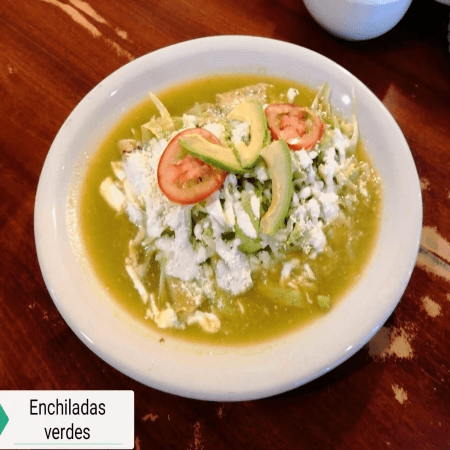 Enchiladas Verdes