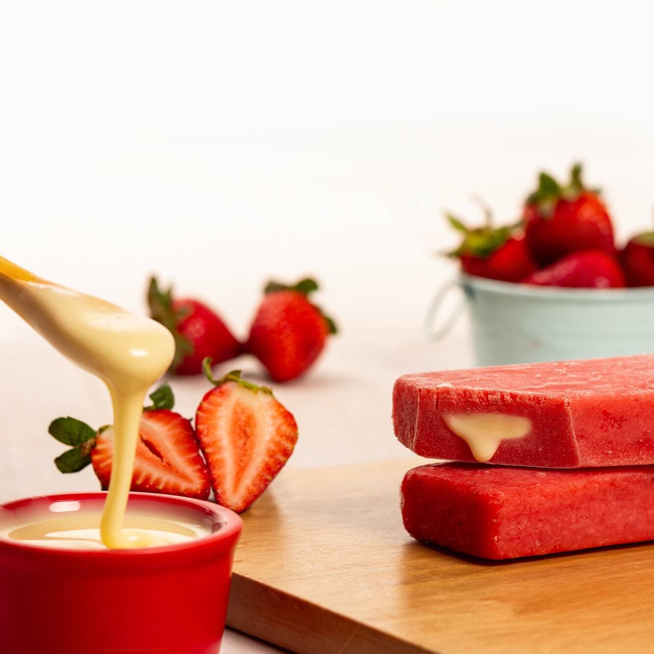 Paleta de Fresa Condesa