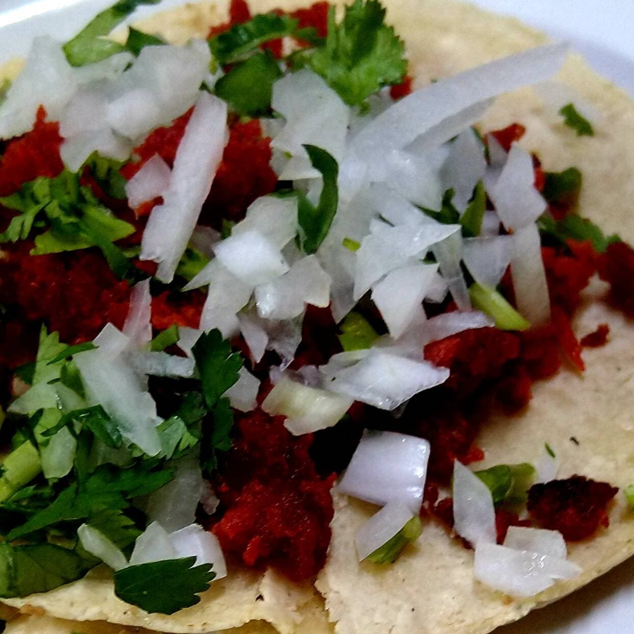 Paquete de 10 Taco de chorizo