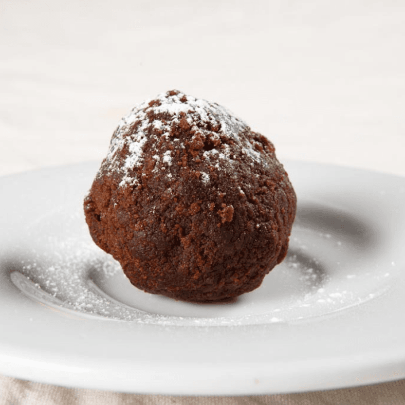 Trufa de Brownie Vegano