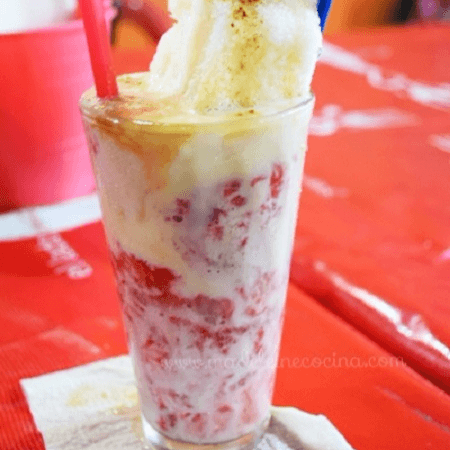 Machacado de Fresa