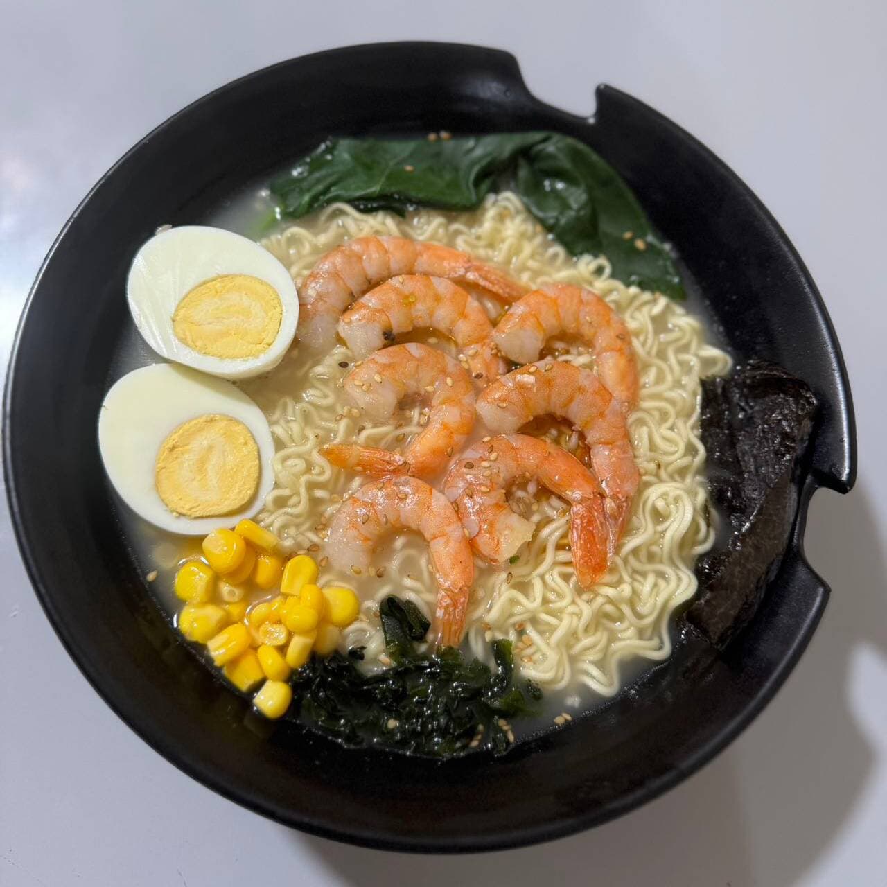 Ramen con Camarón