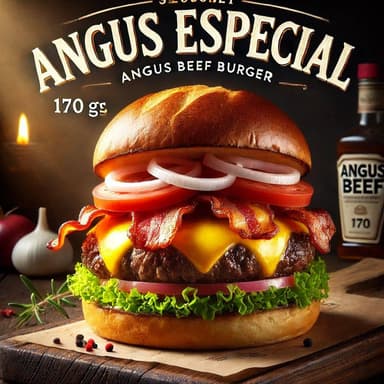 HAMBURGUESA ESPECIAL ANGUS