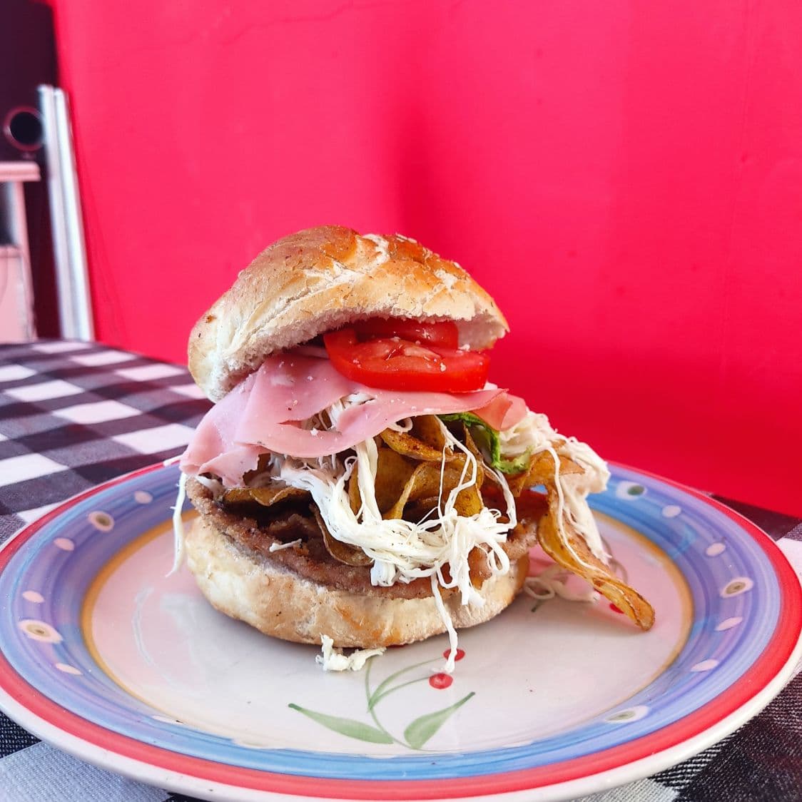 Cemitas béisbolera de  carne enchilada