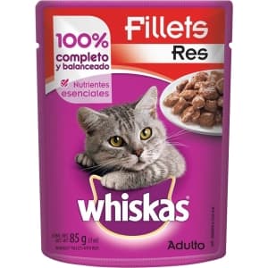 ALIM GATO WHISKAS TROZ RES 85 G
