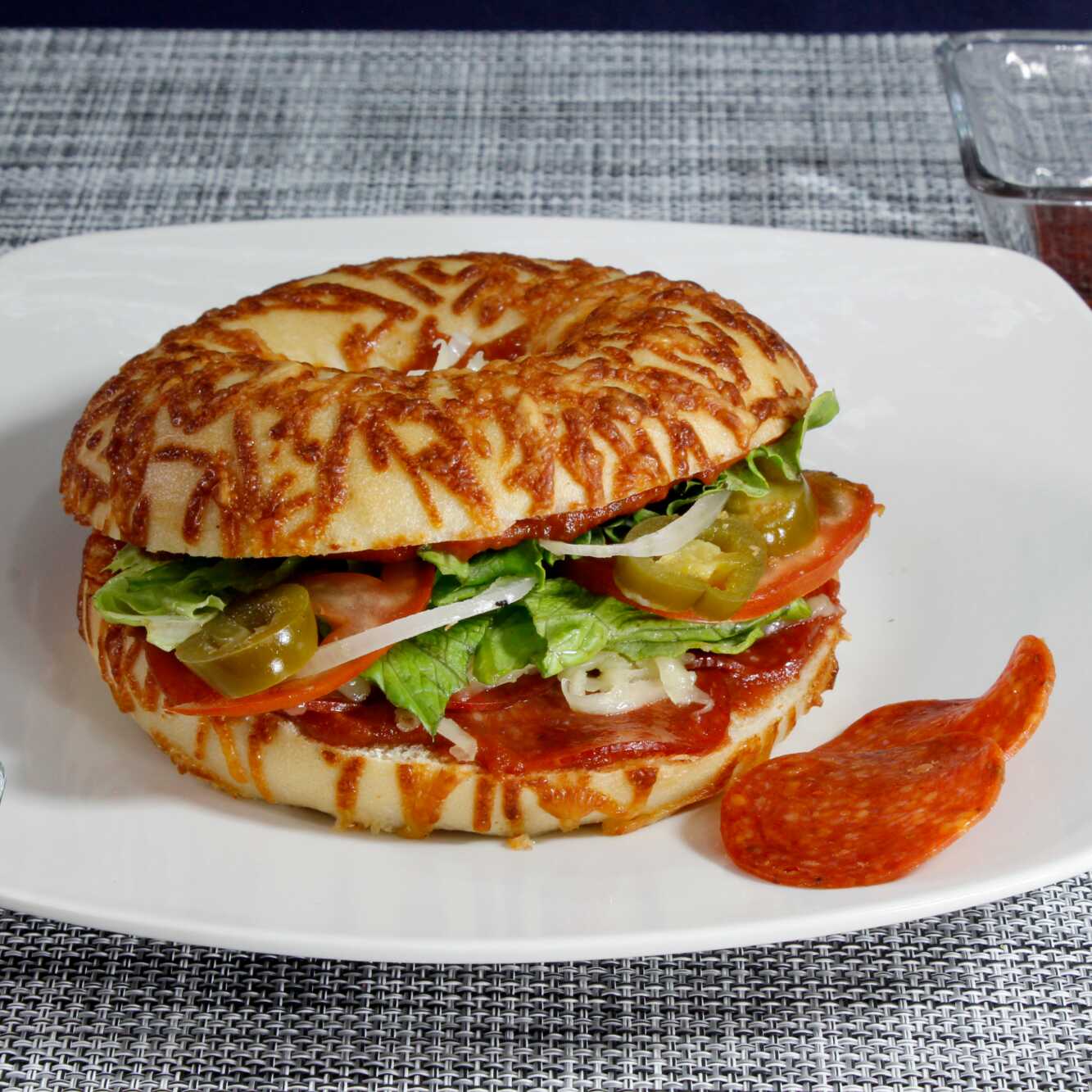 Bagel de Peperoni