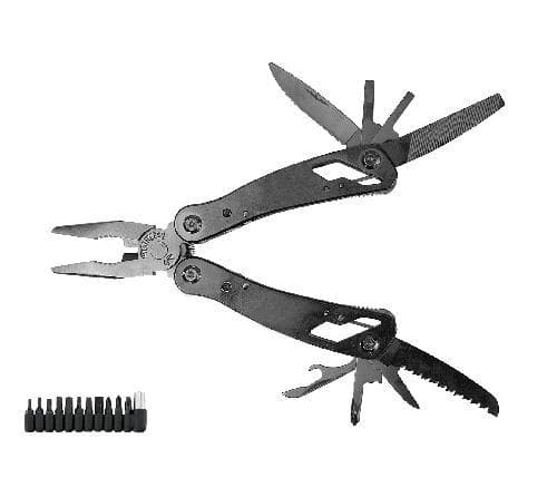 Navaja Multi Herramienta Negra 9309 Lion