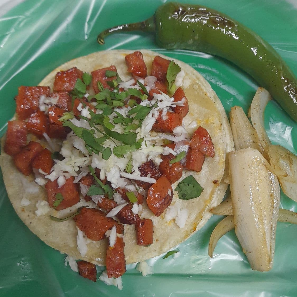 Taco de Chorizo
