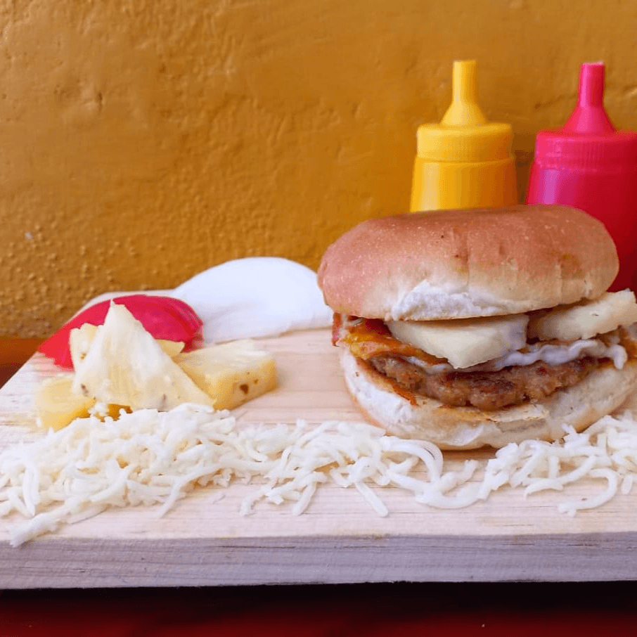 Hamburguesa Hawaiana