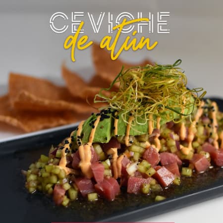 Ceviche Atún Oriental
