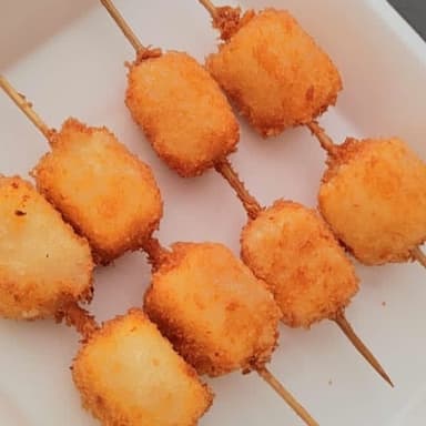 Kushiage de Queso