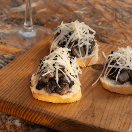 Bruschettas de Portobello