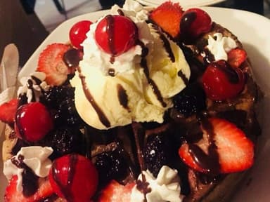 Waffle Frutos Del Bosque