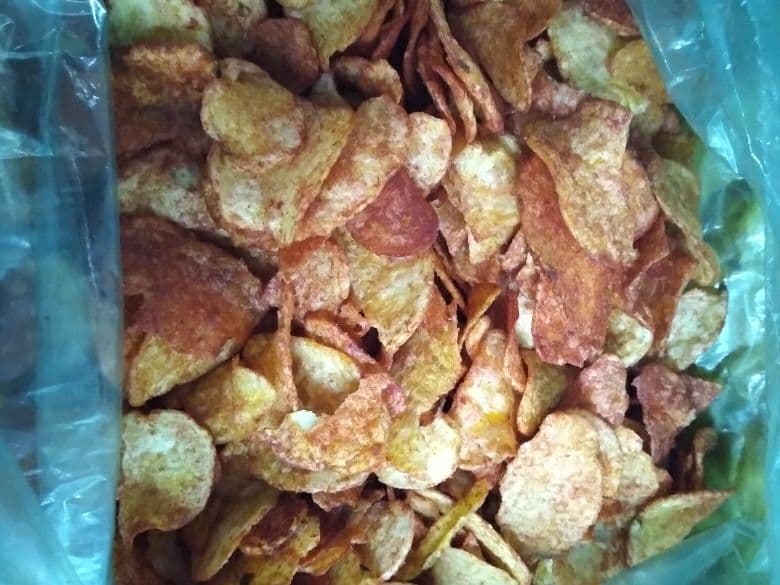 Papa Adobada Trozada