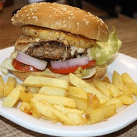 Hamburguesa Hawaiana