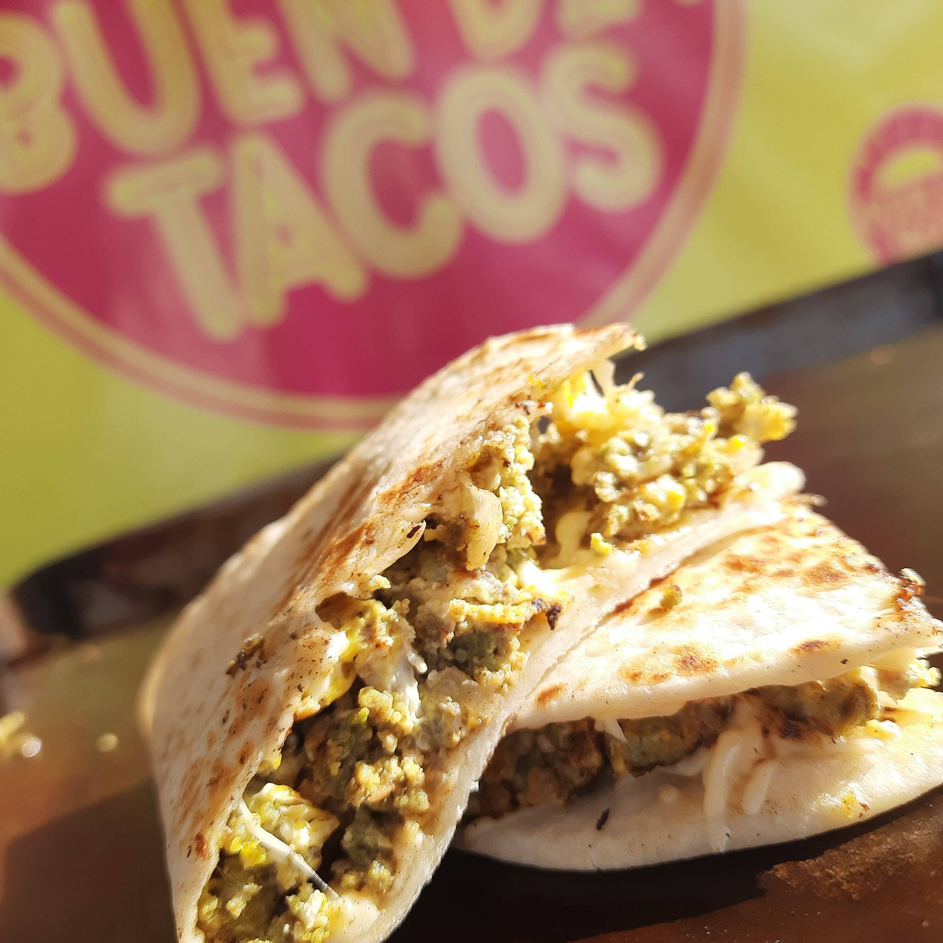 Quesadilla de Chicharron Prensado