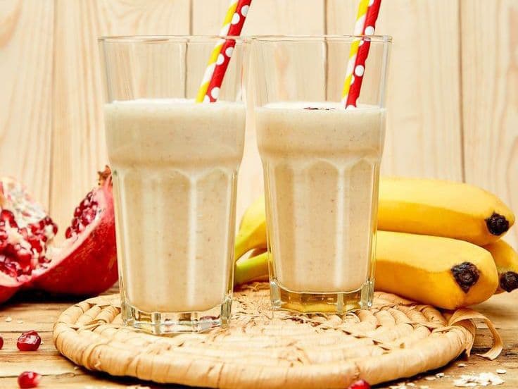 Licuado de plátano (deslactosada)