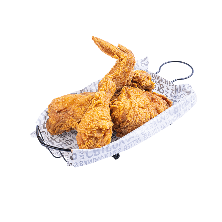Medio Pollo Apanado Solo
