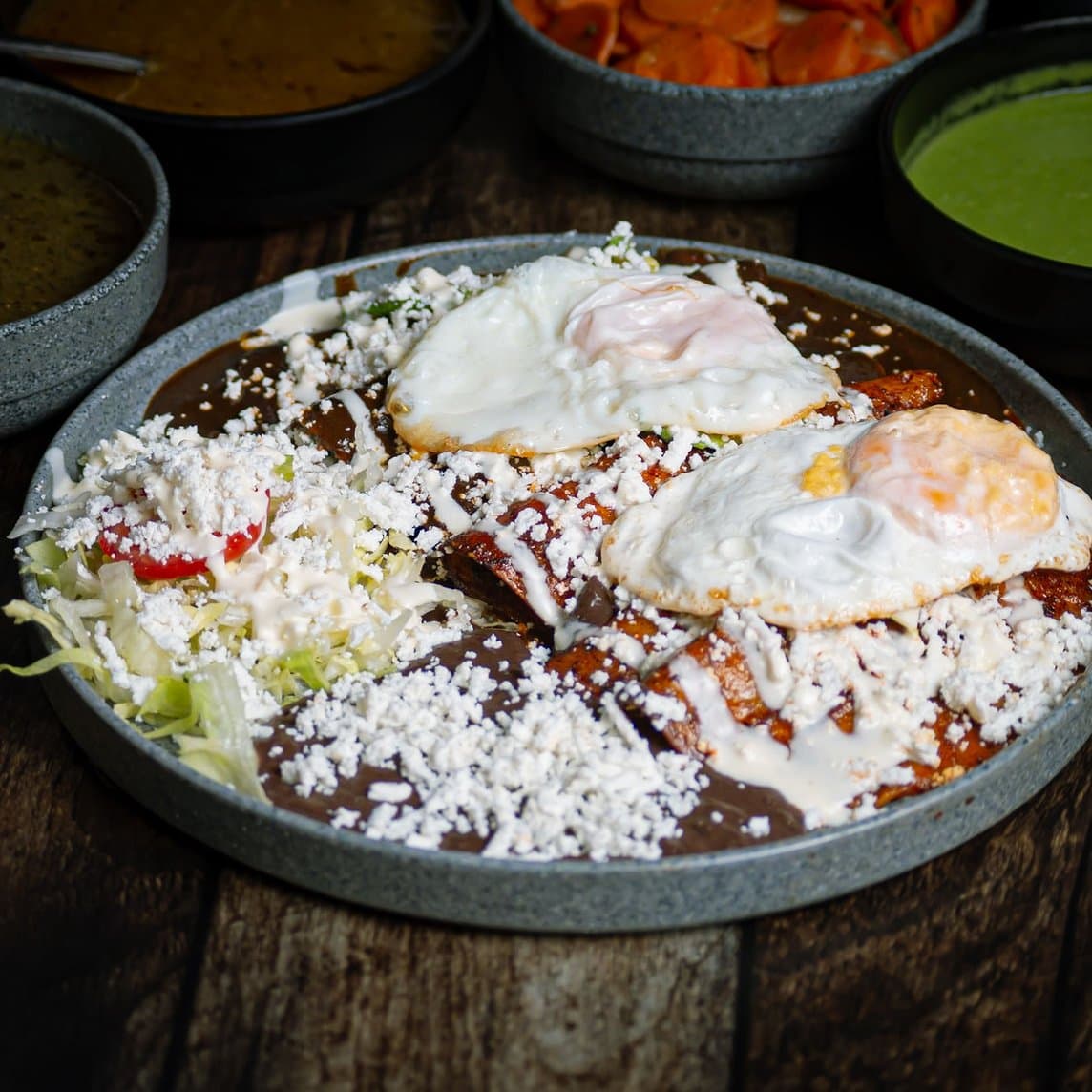 Enchiladas Mixtas 6 pzas.