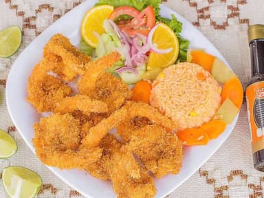 Camarones Empanizados