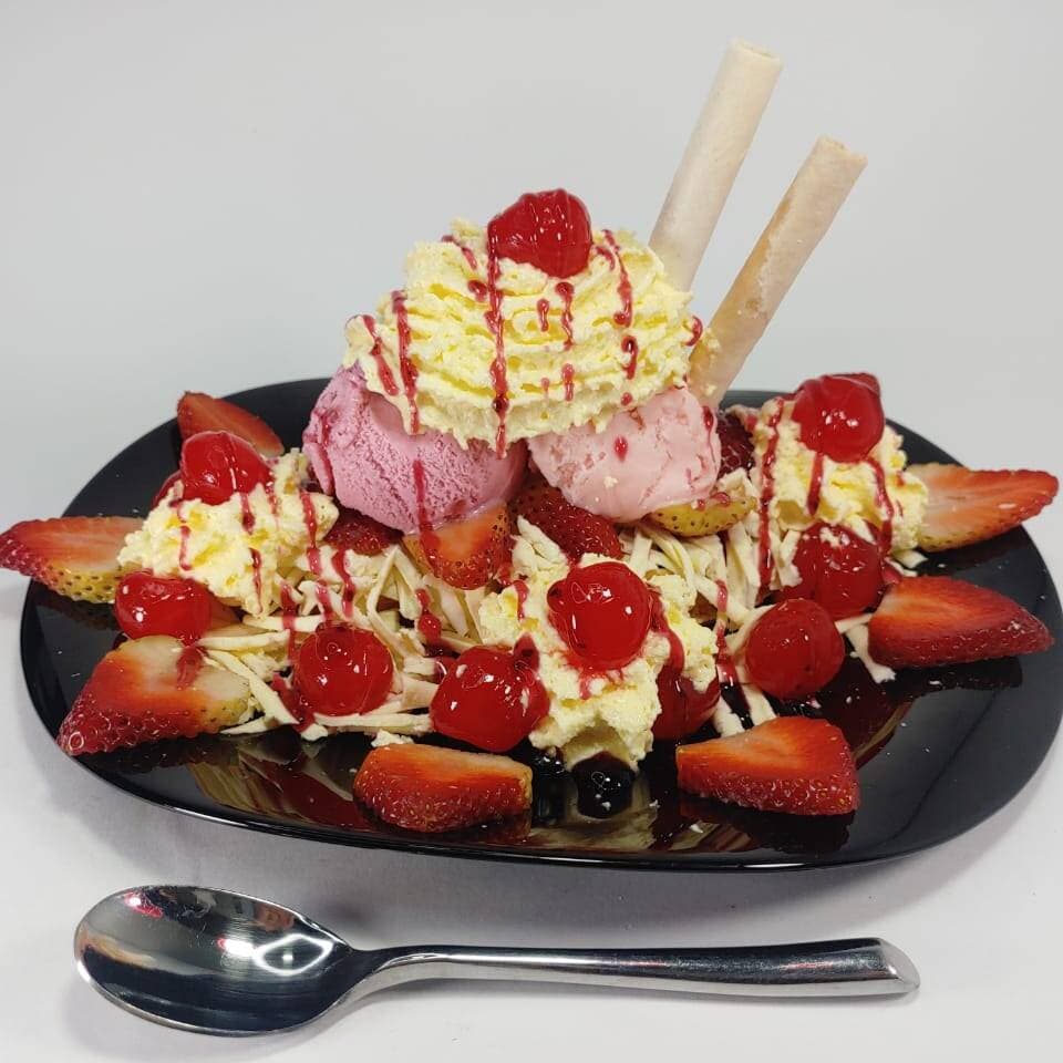 Waffle Frutos Rojos