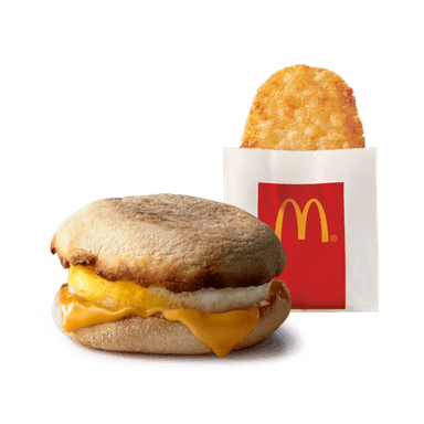 McMuffin Huevo Queso + Hashbrown