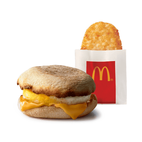 McMuffin Huevo Queso + Hashbrown