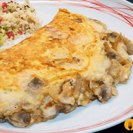 Omelette con Champiñones