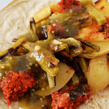 Taco de Longaniza