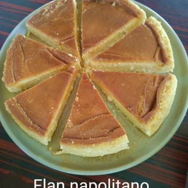 Flan napolitano