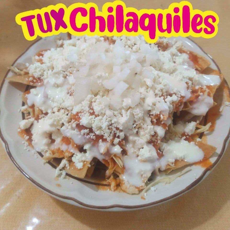 Chilaquiles con Pollo