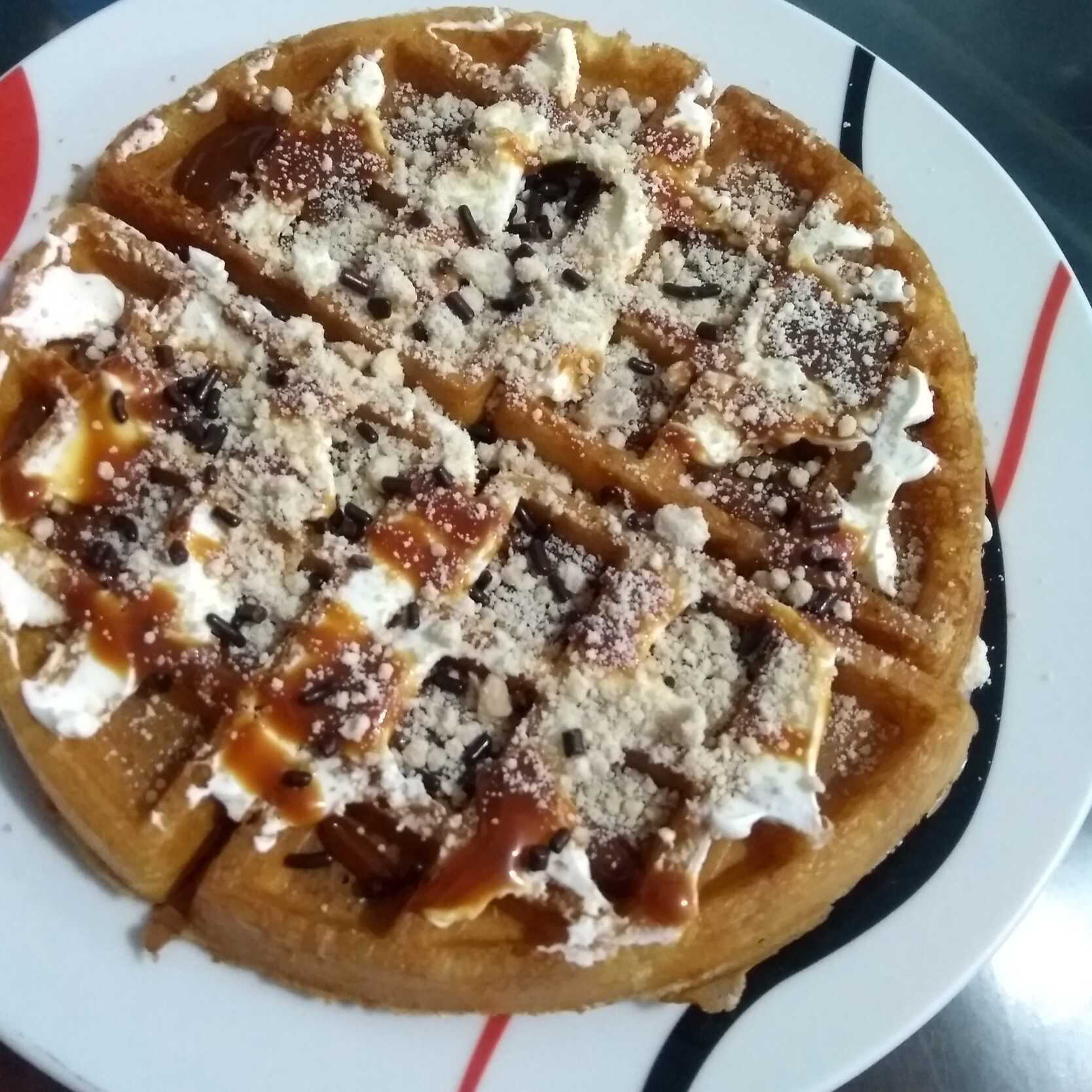 Waffle 2 Ingredientes