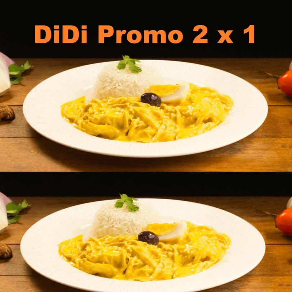 DiDi Promo 2x1: Aji de gallina