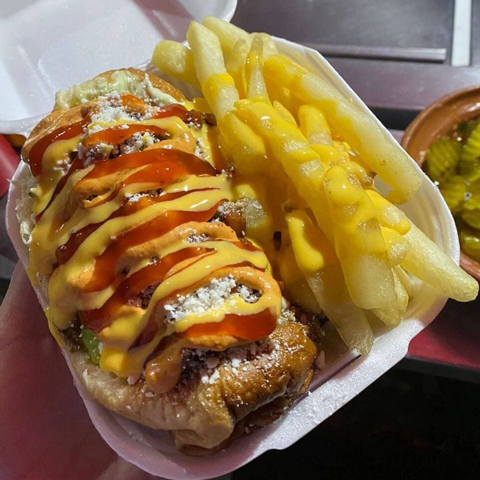 Hot Dog Normal Con Papas