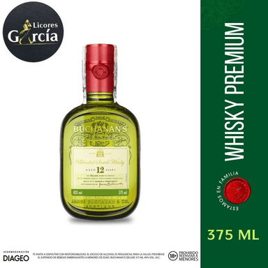 Media Buchanans 12 Años 375mL